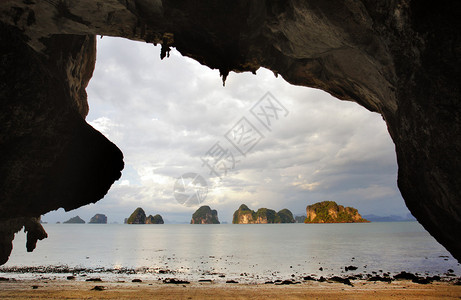 泰国高洪岛的洞穴图片