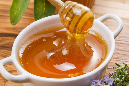 天然甜味剂蜂蜜千花有机生产背景图片