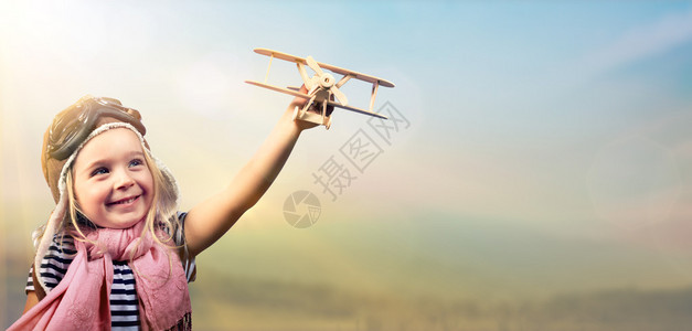 梦想自由与空中飞机对抗天空玩图片