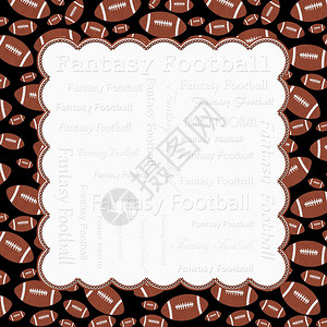 棕色和黑色幻影足球框架图片