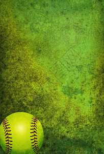 绿色的纸质软球背景和球背景图片