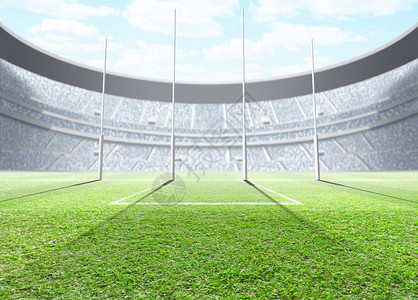 普通棉草一个普通的坐着的澳洲规则体育场设计图片