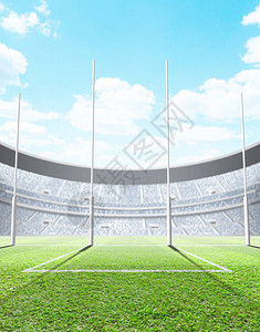 普通棉草一个普通的坐着的澳洲规则体育场设计图片