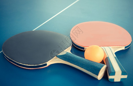 餐桌或乒乓球和体育概念图片