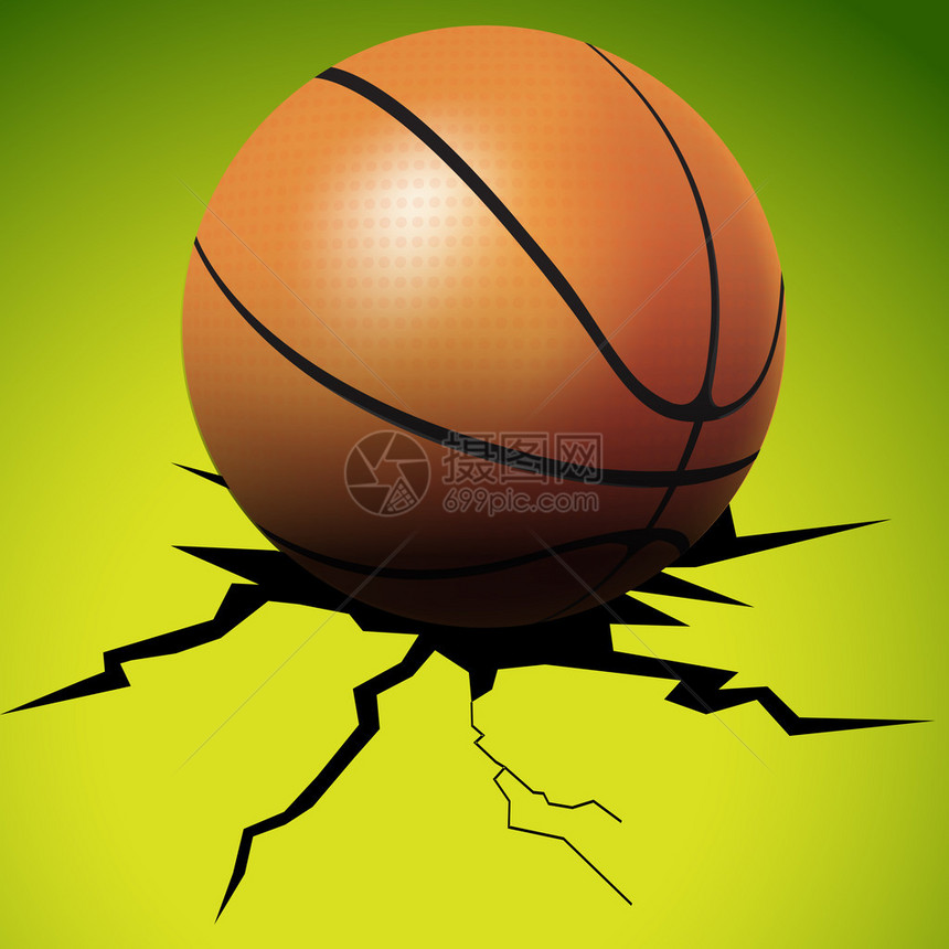 篮球插画图片