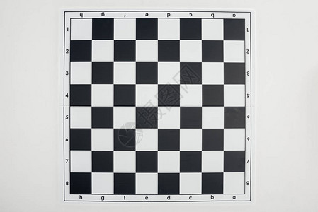 白色背景上的空白黑棋图片