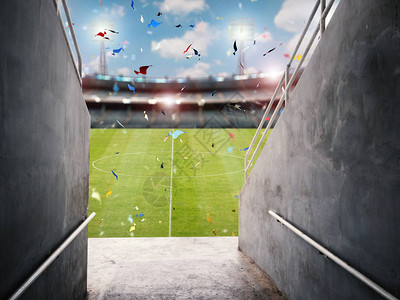 3D带足球场图片