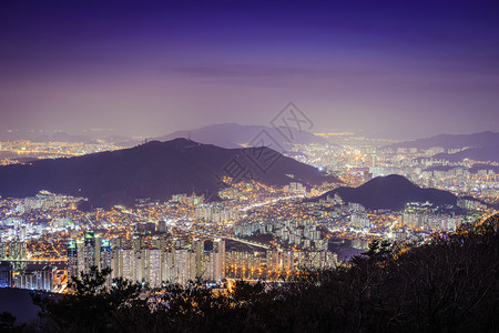 釜山韩国城市景观图片