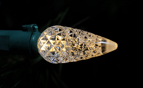 发光二极管LED圣诞灯背景图片