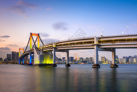 日本东京彩虹桥图片