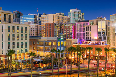 圣迭戈加州城市风景图片