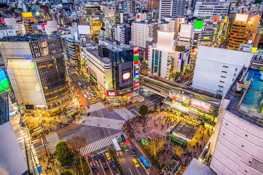 涉谷东京日本城在志谷十图片