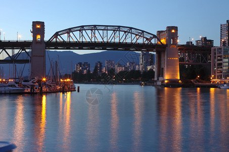 格兰维尔岛布拉德桥加拿大不列颠哥伦比亚州图片
