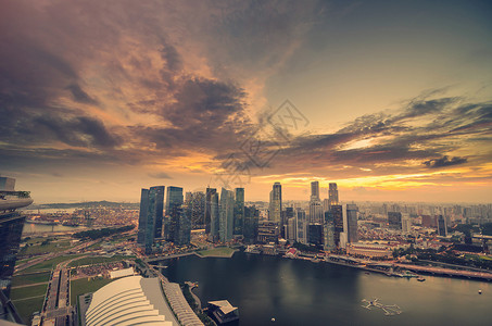 新加坡天空线图片