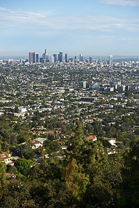 洛杉矶全景载于美国城市照片集图片