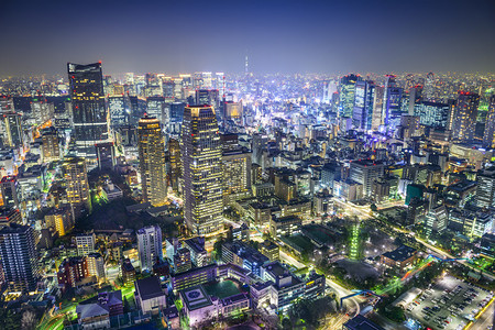 东京日本市风景图片