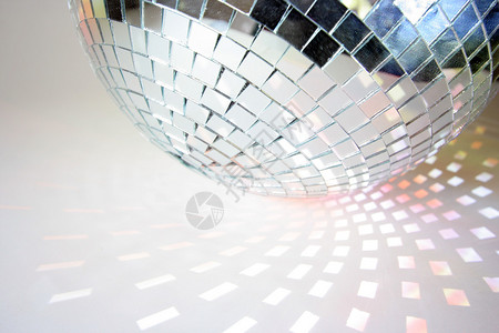 迪斯科球投射的光形状背景图片