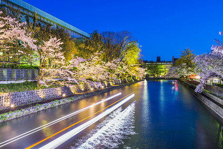 日本京都的河流图片