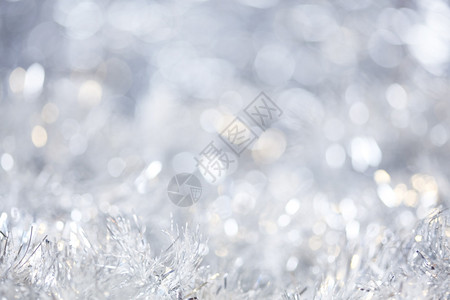 银色圣诞背景高清图片