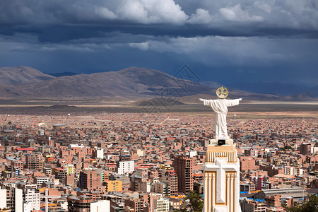玻利维亚奥鲁罗的景色图片