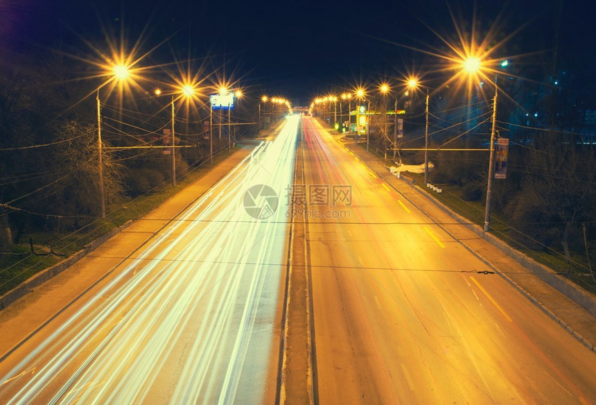 夜间交通图片