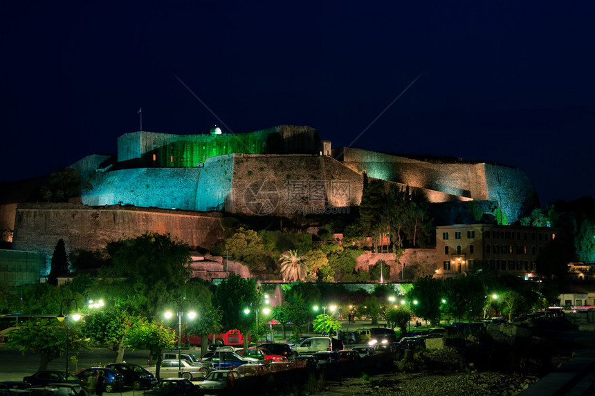夜新堡垒希腊科孚岛K图片