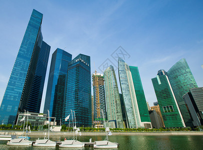 新加坡商业区天线Si图片