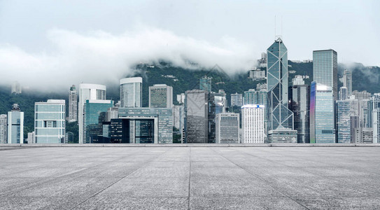 香港的豪华摩天大楼图片