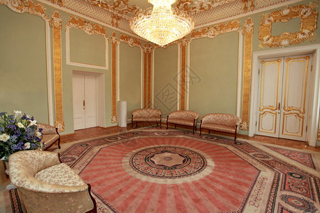 宫殿内部为巴洛克风格图片