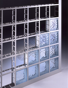 墙砖框架玻璃块玻璃块背景图片