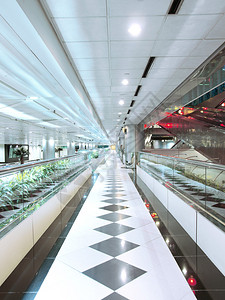 机场长廊图片
