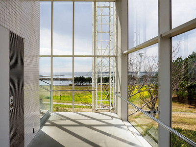 日本东京玻璃房背景图片
