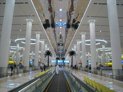 迪拜国际机场较新的3号航站楼图片
