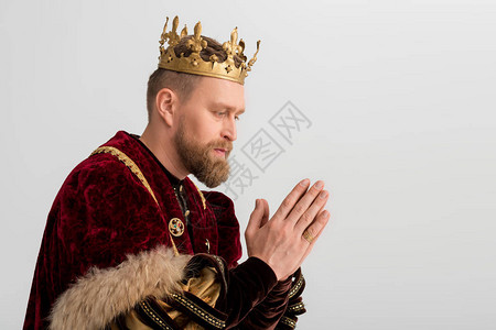 国王的一面与皇冠祷告图片