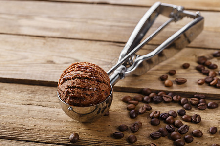 巧克力咖啡冰淇淋图片