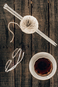 毛针缝线茶杯和木本面眼图片