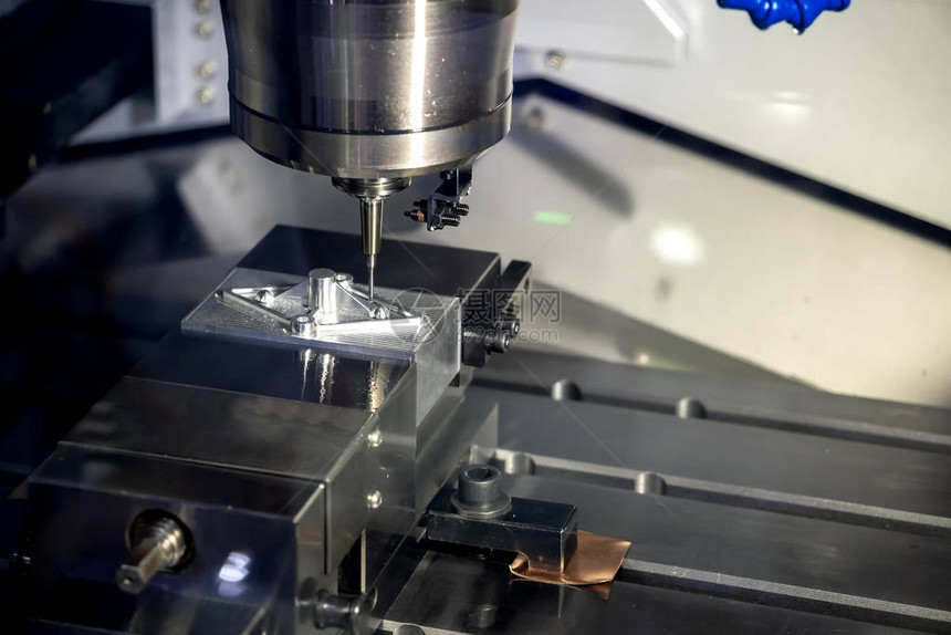 CNC碾磨机用固体球末面磨粉工具切割注射模具部分Mol图片
