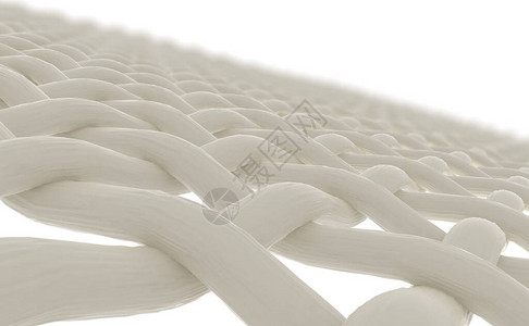 亚太经合织白色上简单织的纺织3D转化成设计图片