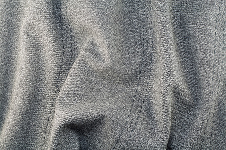 粗糙的灰色棉织物纹理背景图片