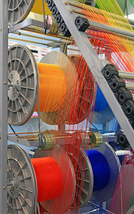 一家纺织编厂的图片