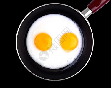煎锅炒鸡蛋图片