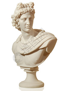凯撒皇帝肖像的大理石雕像图片