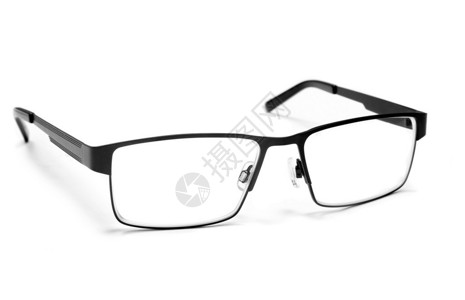 白色的视觉眼镜图片