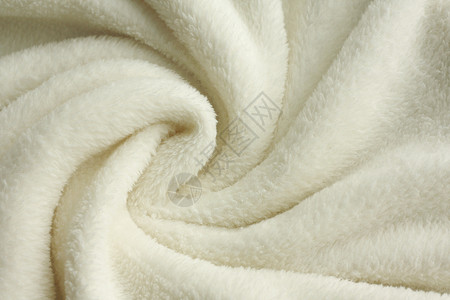 a温暖白色外白微毛毯被旋转图片