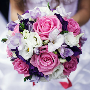 婚礼花束中心装饰品罗萨斯高清图片