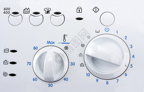 现代洗衣机控制面板图片