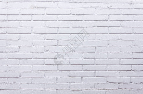 外墙的白砖纹理图片
