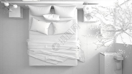 现代卧室白色总项目内室设计图片