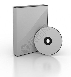 空白DVD框这是电脑生成的图片