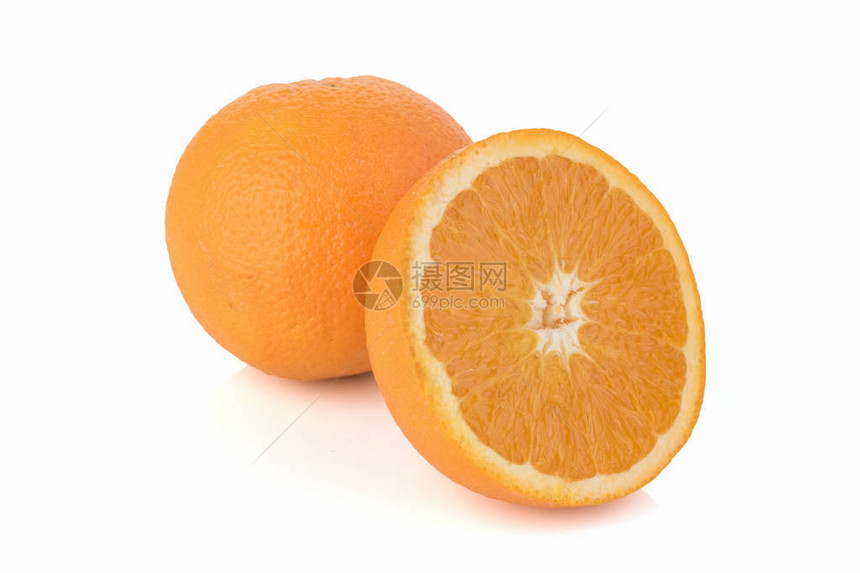 橙色水果杯非常甜图片